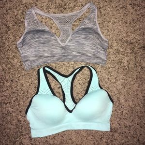 Pink Sports bras